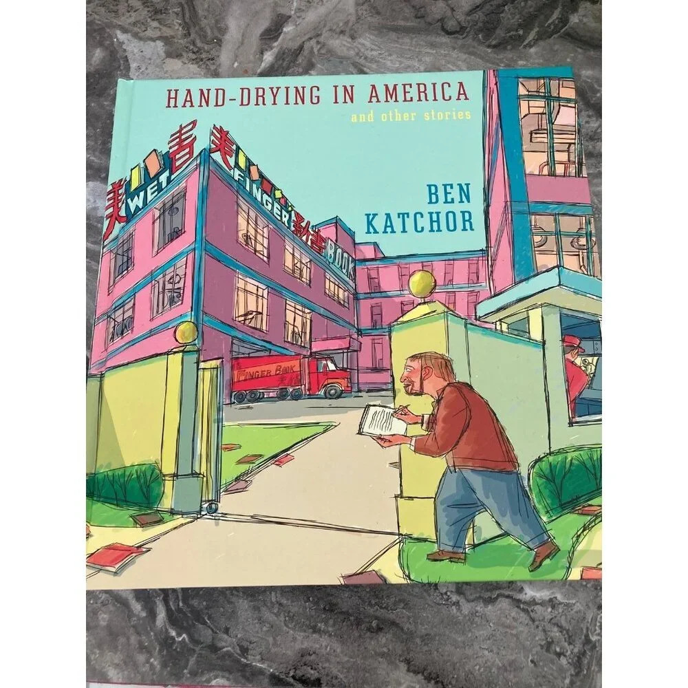 Néw hardcover hand‎ drying in America book​